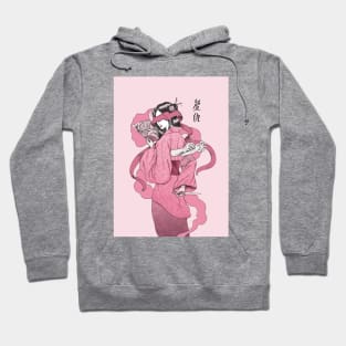 Pink ghost Hoodie